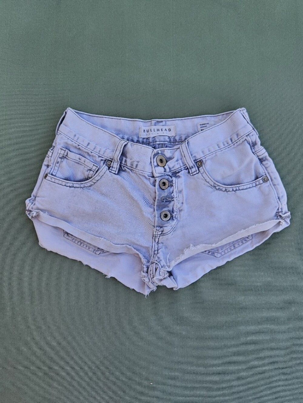 Lowrise Y2K Jean Shorts